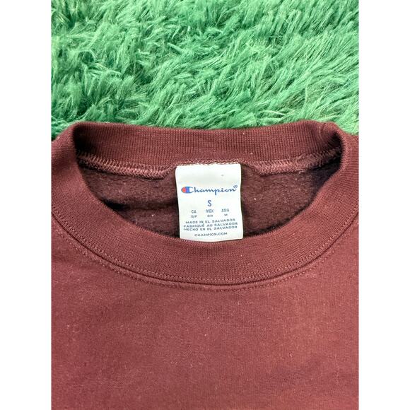 Boston College Maroon Pullover Crewneck Women's Small Sweatshirt Embroidered - Picture 5 of 9